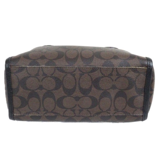 美品　COACH コーチ シグネチャー 2way ハンドバッグ ショルダーバッグ