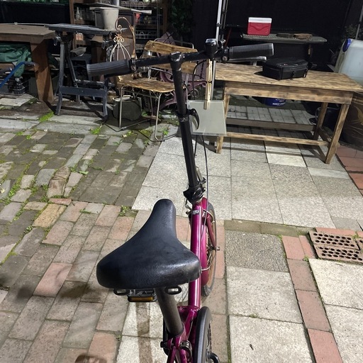 【6191】折り畳み　16インチ　前後タイヤ新品　9,400円（防犯・税込）