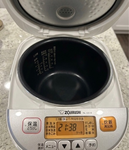 取り引き者決定‼️【2022年製】象印 1升炊き 炊飯器（NL-DS18）
