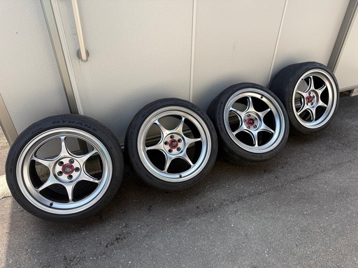 （美品）PF06 18インチ9.5j+40   PCD100×4　