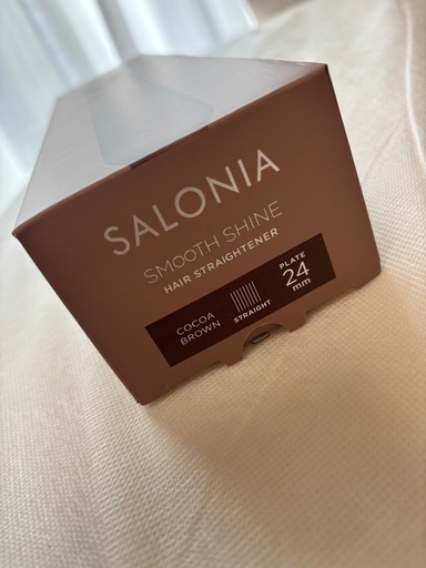 SALONIA スムースシャイン ストレートヘアアイロン