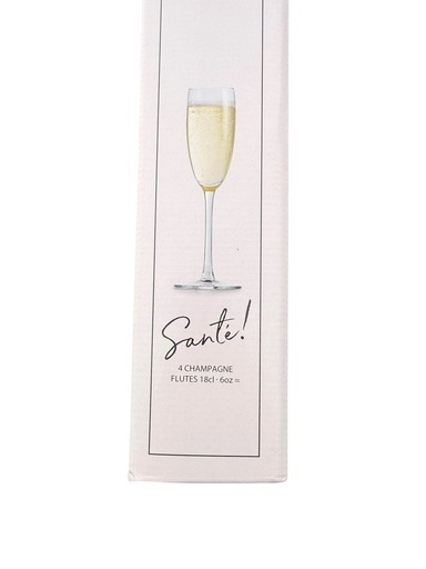 ロイヤルレアダム SANTE FLUTE シャンパングラス 180ml 16脚