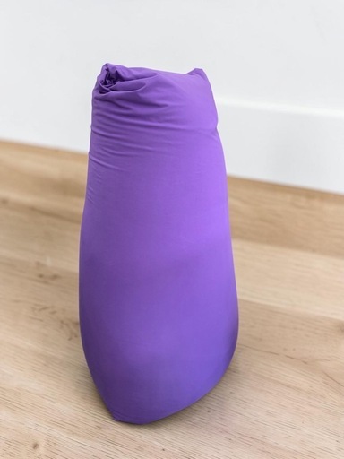 yogibo ヨギボー マックス パープル ビーズたっぷり 約170cm 美品 6C