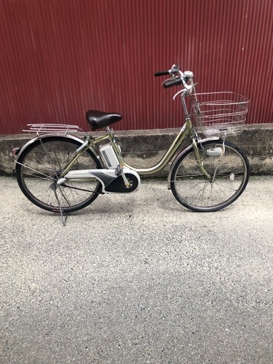 【京都発】京の楽チャリ　電動アシスト自転車　パナソニック　24インチ　