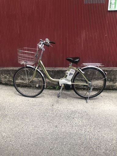 【京都発】京の楽チャリ　電動アシスト自転車　パナソニック　24インチ　