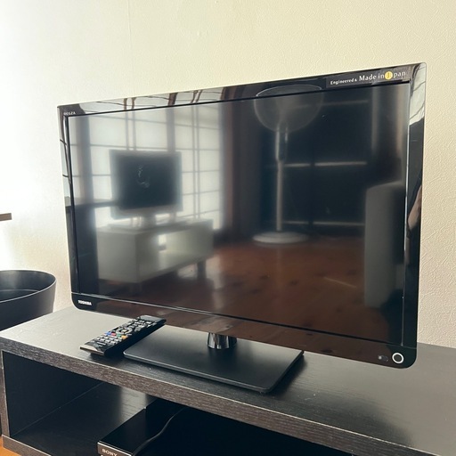 TOSHIBA REGZA 24S11  東芝 レグザ 液晶カラーテレビ 24型 2016年製　リモコン付き