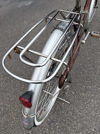 【整備士による点検済】　☆前後良品中古タイヤ☆   24インチ軽快車　 防犯登録料込価格︎‼︎