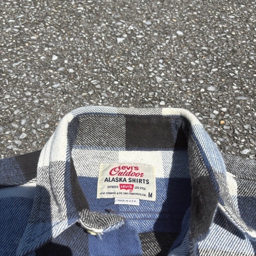 LEVI’S ネルシャツ USA製 