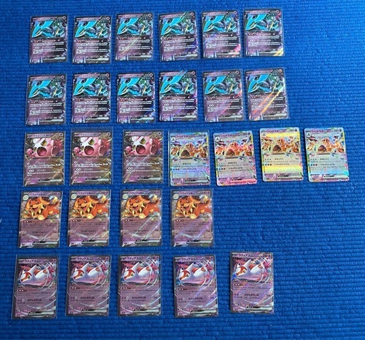 ポケカ 超EXポケモン100枚まとめ売りG〜Hレギュ (レフト) 石部のカード