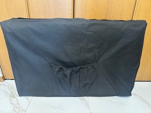 折りたたみマッサージベッド ピンク 高さ調整可能 ケース付き
