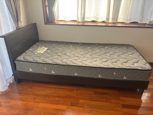 シングルベッド　マットレス付