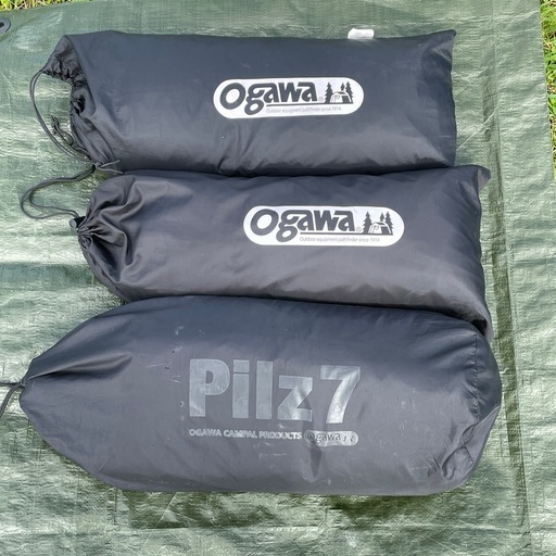 Ogawa Pilz7 付属品セット　テント　
中古 