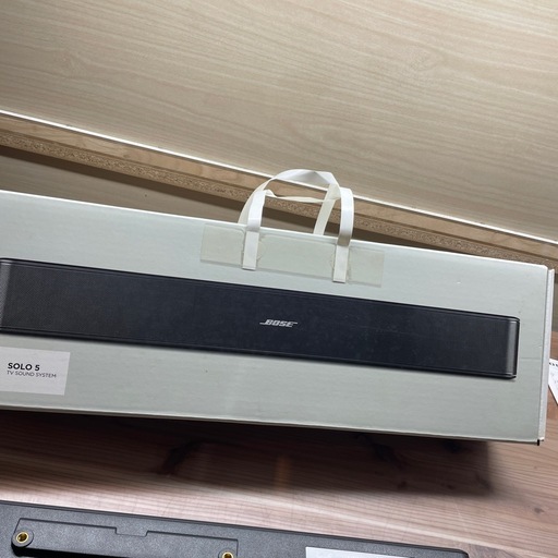 【BOSE SOLO 5】【TV SOUND SYSTEM】【スピーカー】クリーニング済み【管理番号0619】野 