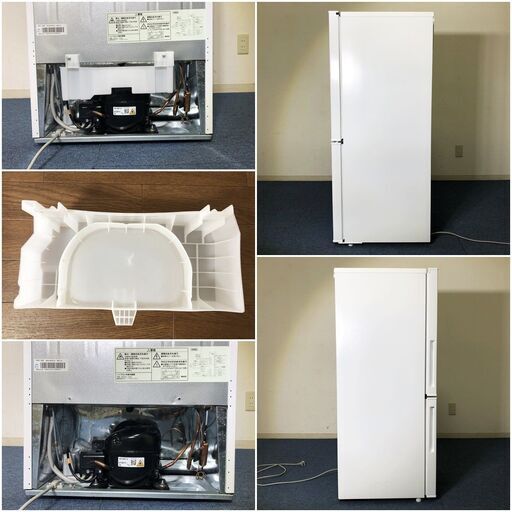 NITORI 冷凍冷蔵庫NTR-140WH(ホワイト) 2ドア /右開きタイプ140L 省エネ機能 天板耐熱トップテーブル 除菌清掃、