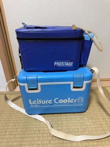 【超お買い得‼️海釣り引退セット】リール11個・竿2本・クーラー・バッカン付き