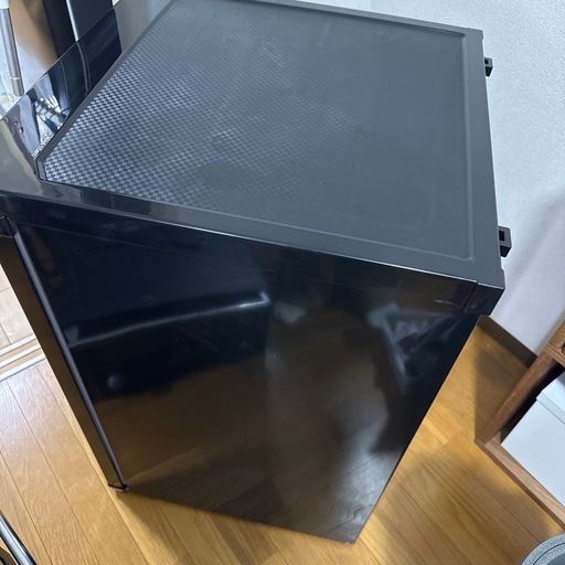 【受け渡し予定者確定】アイリスオーヤマ 前開き冷凍庫 85L IUSD-9B-B ブラック