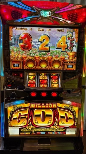 パチスロ実機     ミリオンゴッド　神々の系譜　