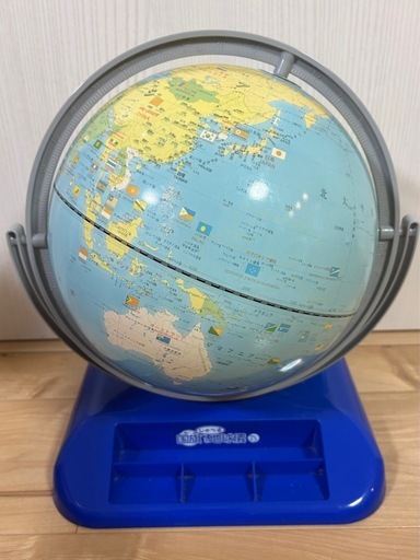 しゃべる国旗つき地球儀　音声機能付き地球儀　OYV400