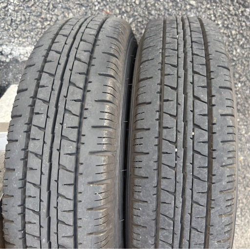 軽自動車タイヤホイールセット　キャロウィンネオキャロ マルチ穴　145/R12