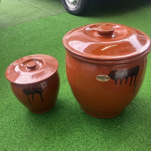 常滑焼 久松窯 　丸壺 