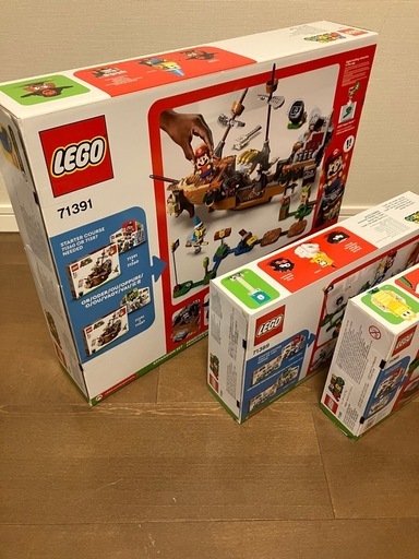 【新品】LEGO レゴ スーパーマリオ3個セットオマケ付き