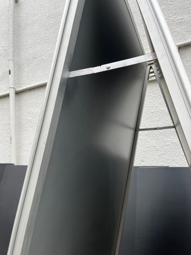 A型両面クリップ式スタンド看板 A0対応　ポスター屋外対応軽量アルミフレーム