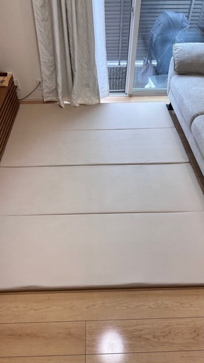 プレイマット 抗菌 もちもち PVCマット (140×210cm) クッションマット 子供マット