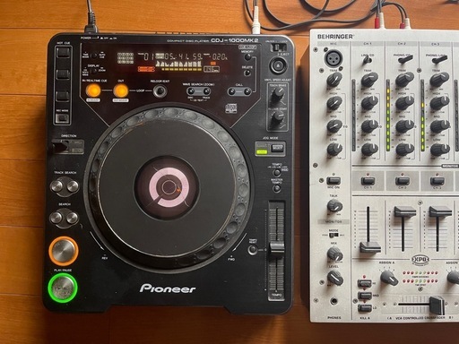 DJ機材 CDJ  2台 ミキサー1台セット