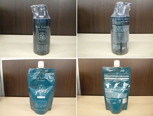 未使用品 ビオルチアシャンプー ボトル×1個＋詰め替え用×9セット Bio Lucia 無添加・ノンシリコン まとめ売り 苫小牧西店