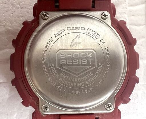 【不動品】 CASIO カシオ G-SHOCK ジーショック 腕時計 GA-110FC Crazy Colors クレイジーカラーズ