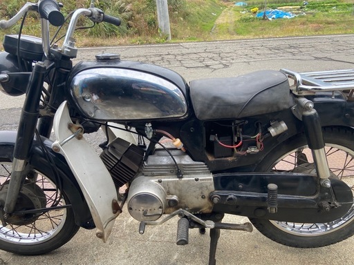 ヤマハYB125 A7 旧車実働ジャンク (タロ) 浦佐のヤマハの中古あげます