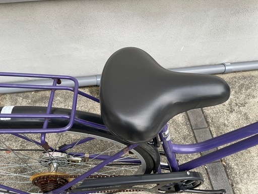 【美品】自転車　ママチャリ　ギア付き　機関良好　書類あり！
