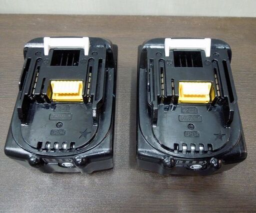マキタ 純正 バッテリ DC18V 6.0Ah BL1860B 2個セット 電動工具 makita 札幌市 新道東店