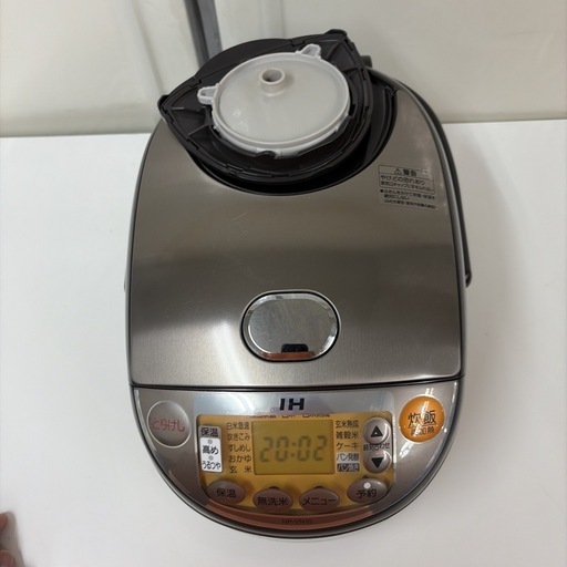 【?買取市場 6ヶ月保証】R675 ☀️ ZOJIRUSH / 象印 IH炊飯ジャー 5.5合炊き 17年製 NP-VN10 ⭐ 動作