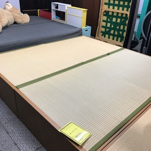 ジャングルジャングル貝塚店　小上がり畳ベッド　和風　和室　木　木目　インテリア　大きい　家具　中古　貝塚市　二色浜