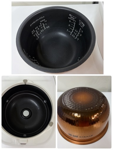【?買取市場 3ヶ月保証】R098 ☀️ Panasonic / パナソニック IH炊飯ジャー 5.5合炊き SR-HB10E1 ⭐ 