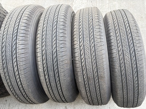 スズキ純正 JB23ジムニー ランドベンチャー アルミホイール夏タイヤセット BS 175/80R16 4本 7-8分山 2023年製
