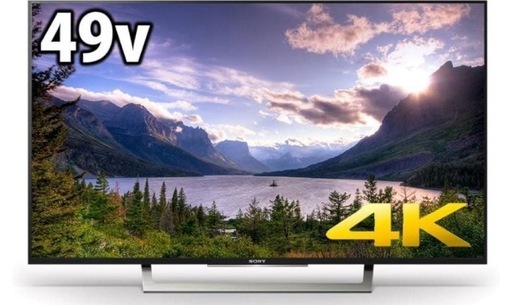 ソニー 49V型 液晶 テレビ ブラビア KJ-49X8300D 4K