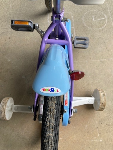 子供　自転車　アナと雪の女王　エルサ