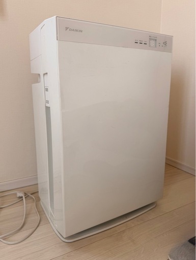 空気清浄機 ダイキン 加湿機能付き　MCK70U-W