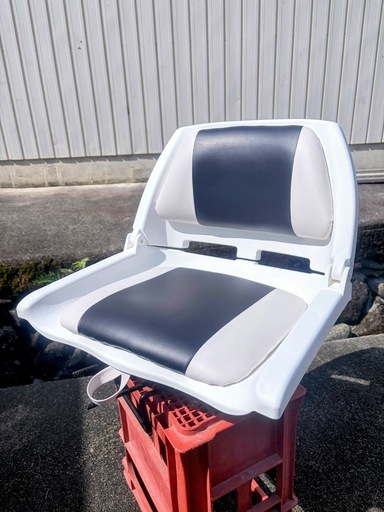 HONDA BF2 2馬力船外機 魚探 回転シート付 ボート釣り引退セット!!
