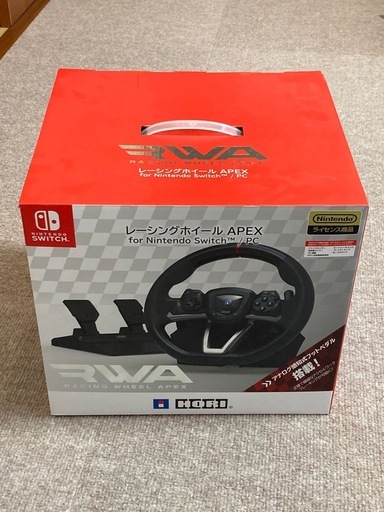 HORI レーシングホイールAPEX for nintendo Switch         