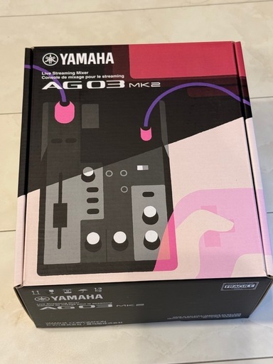 【取引終了】YAMAHA AG03Mk2 ブラック