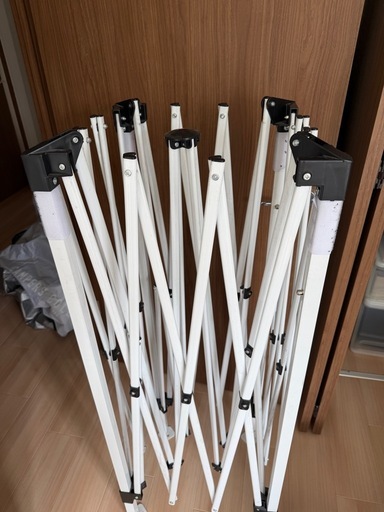 【美品】キャンプ用 ワンタッチタープ（300×300）／数回使用のみ
