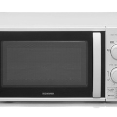 電子レンジ（アイリスオーヤマIMG-T177-6-W 2020年製） (くろ) 球場前