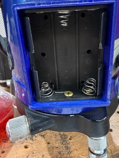 【動作確認済み・別府市】KDS オートラインレーザー ATL-40R レッドレーザー 墨出し器 ケース・ゴーグル・アダプター付き 