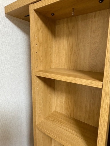 【美品】スライド式本棚