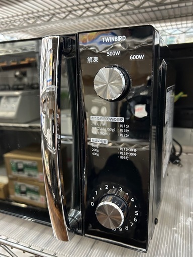 ★【ツインバード】電子レンジ　2023年製 フラットテーブル　[DR-D278] 【3ヶ月保証付き★送料に設置込み】　?自社配送代引き