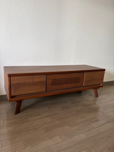 シギヤマ家具】CROSS TIME テレビボード 120cm ウォールナット 美