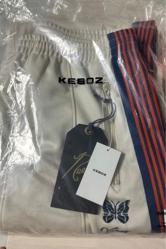 NEEDLES×KEBOZ トラックパンツ